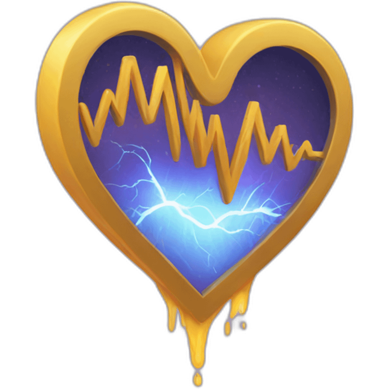 Electric Heart emoji