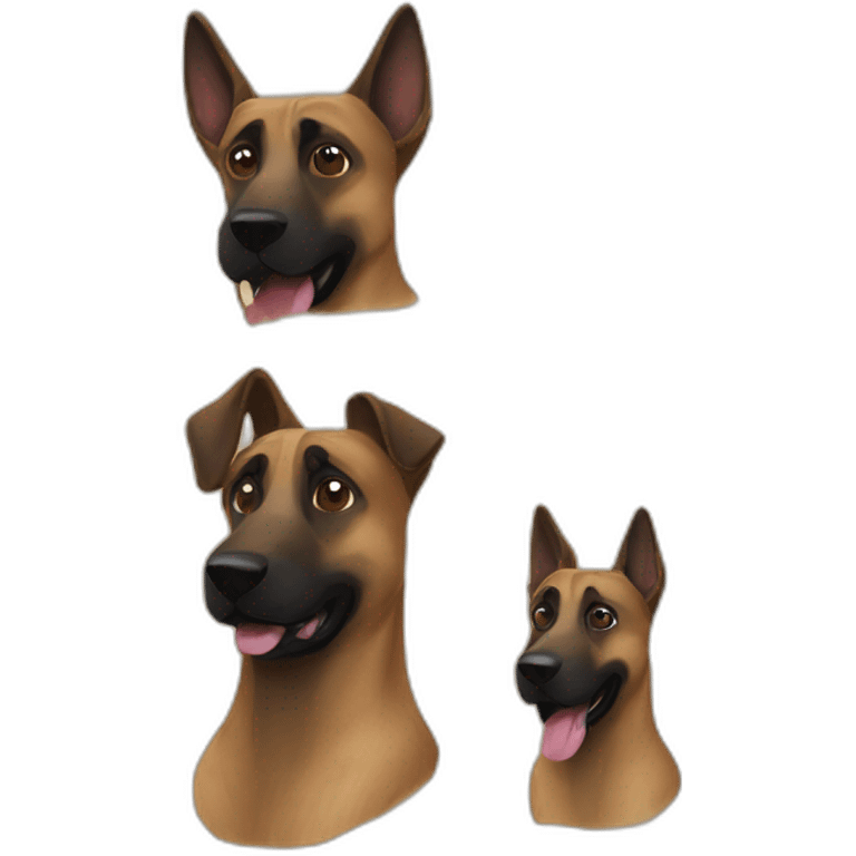 malinois dog emoji