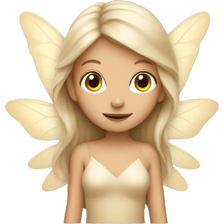 beige fairy emoji