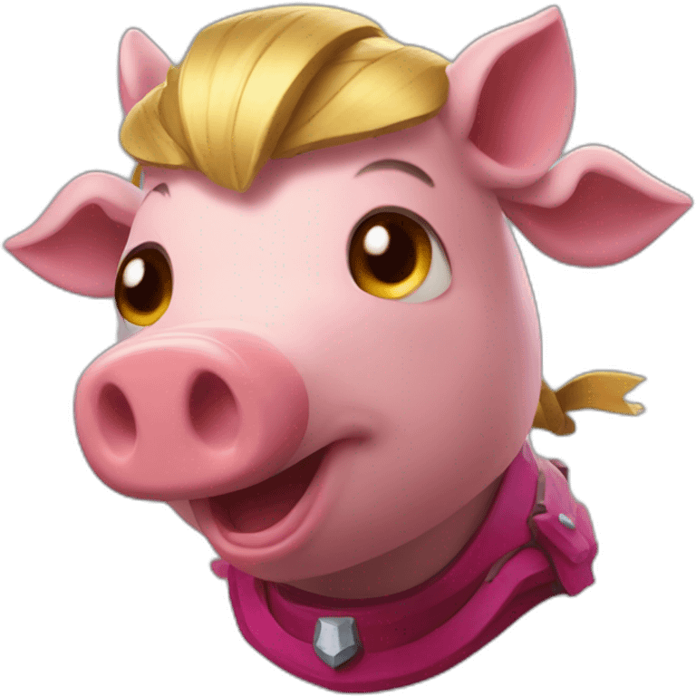 Hog rider from clashroyale emoji