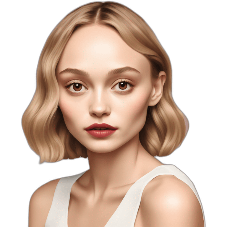 lily rose depp emoji