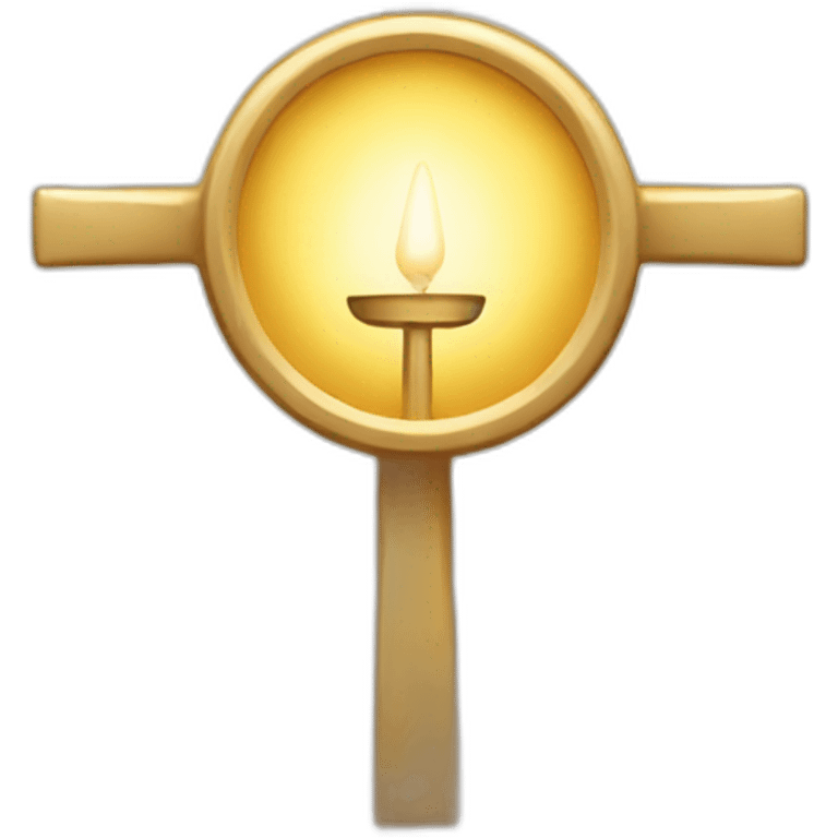 Eucharistic adoration emoji