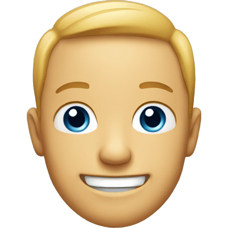 Scandinavian smiling face emoji emoji