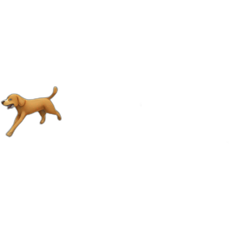 dog run emoji