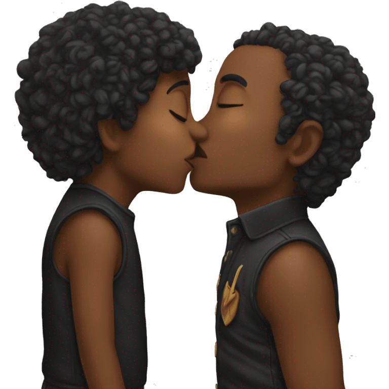 kiss-kiss emoji