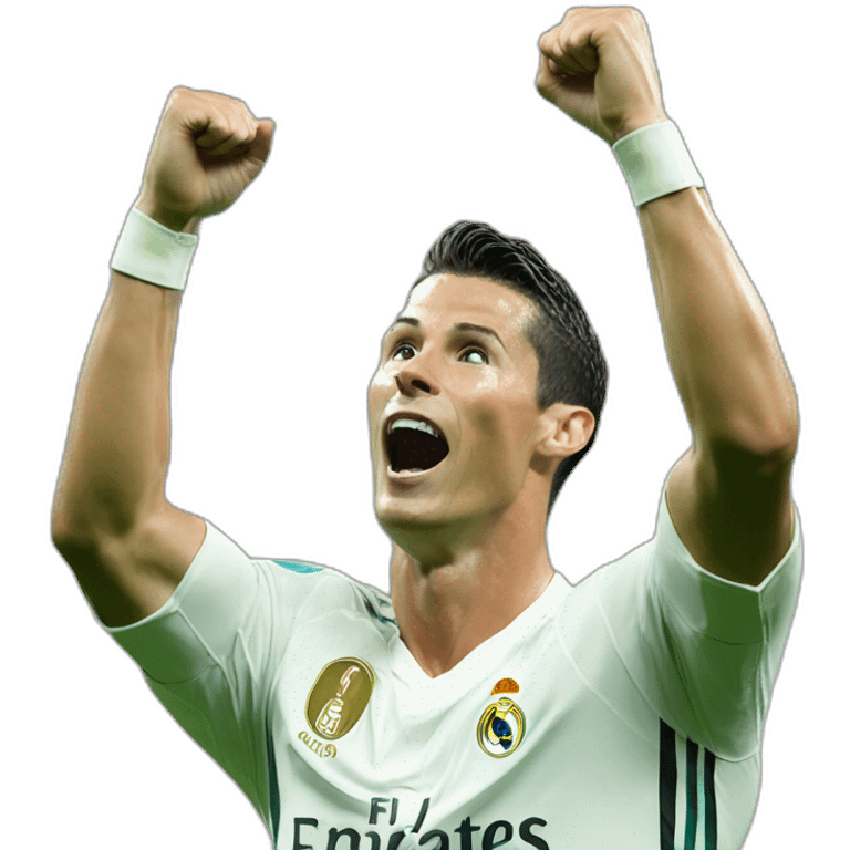 cristiano siuu celebration emoji