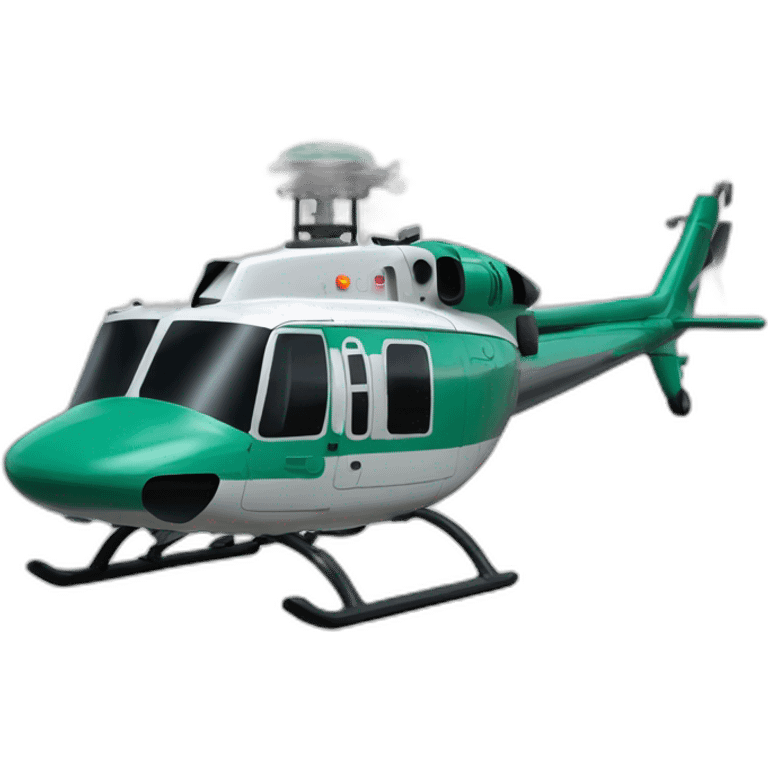 Helicopter Bell 214 emoji