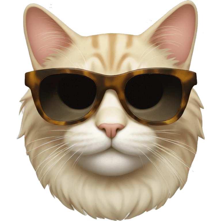 Cat sun glasses emoji