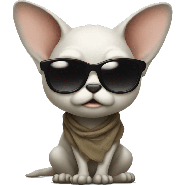 Grogu with sunglasses emoji