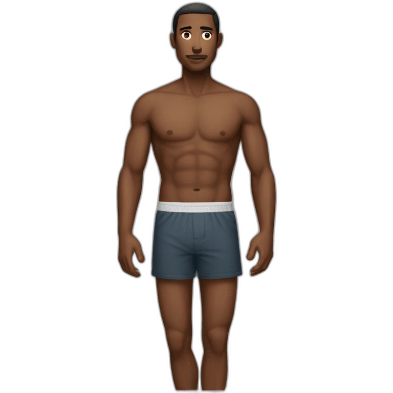 Man without boxers emoji