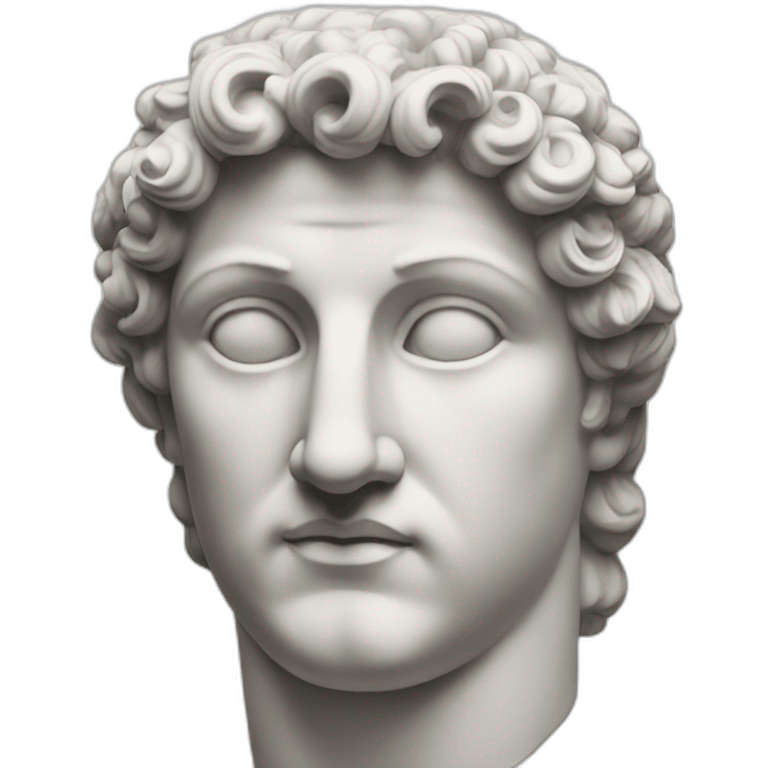 Greek statue the david emoji