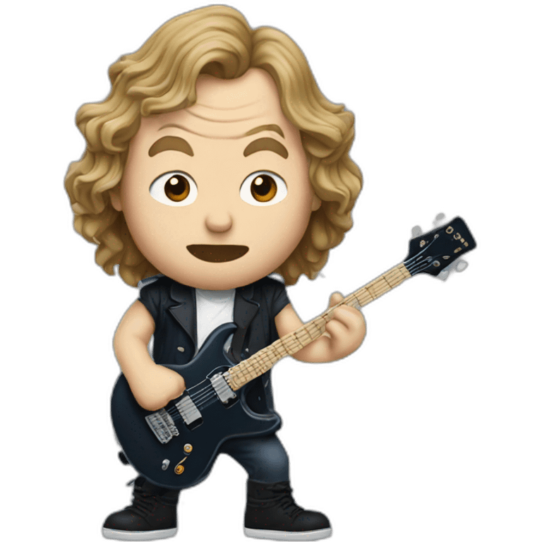 Angus young emoji