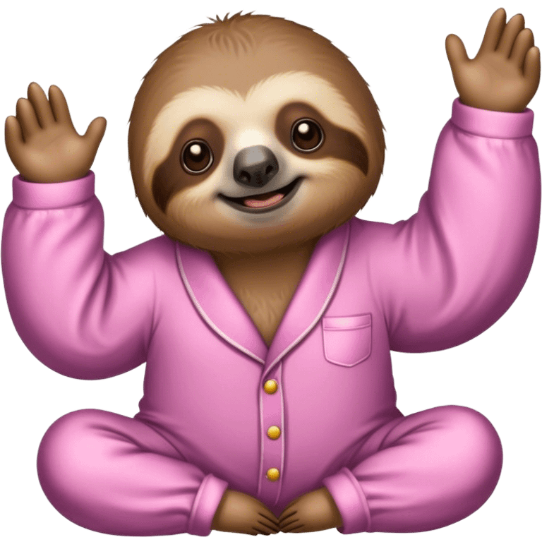 Sloth in Pajamas  emoji