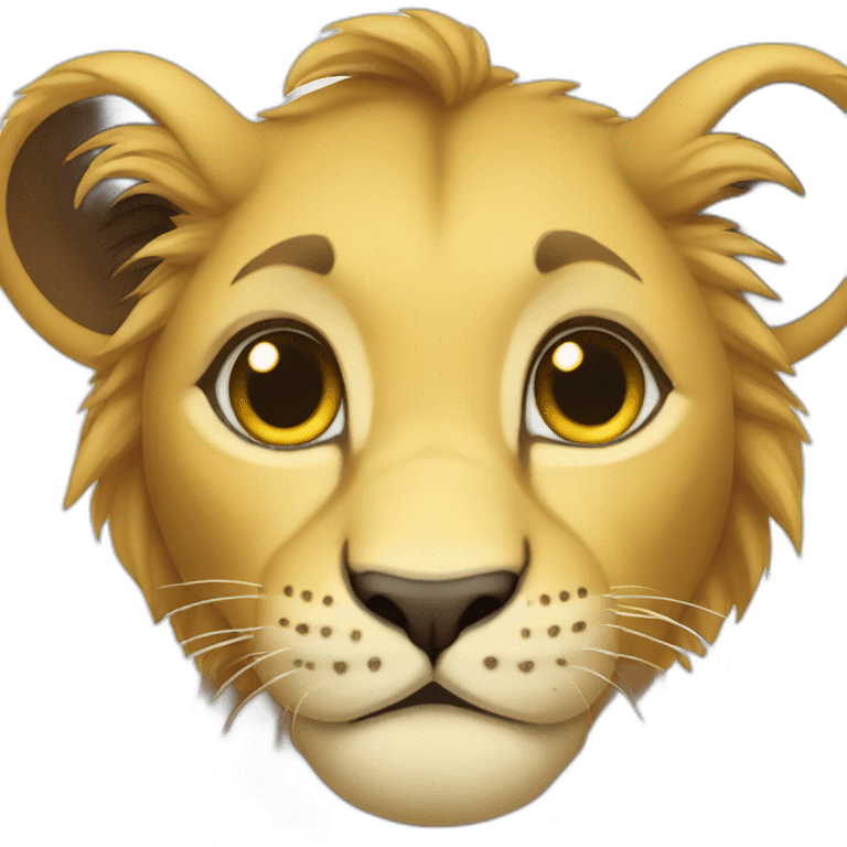 lion cub emoji