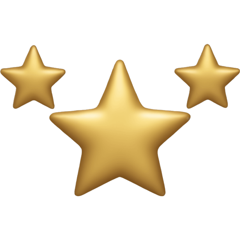 Create a silver star emoji identical to the classic gold star emoji (⭐️). It should match the same size, shape, and smooth shading, but in metallic silver. Keep the design simple and glossy, just like the original Apple star emoji. Rounded ends emoji