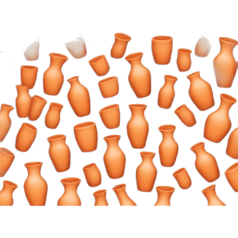 orange vase break emoji