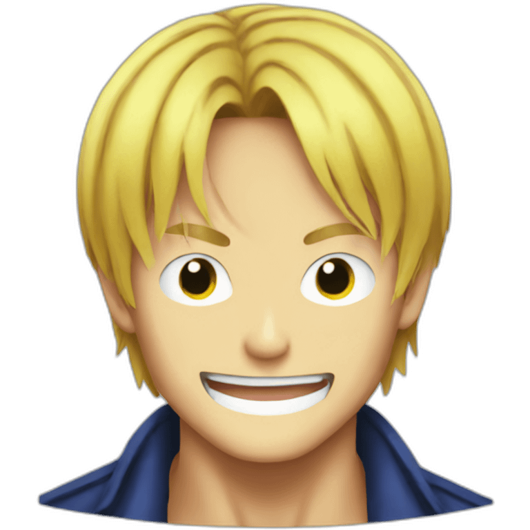 Sanji one piece emoji