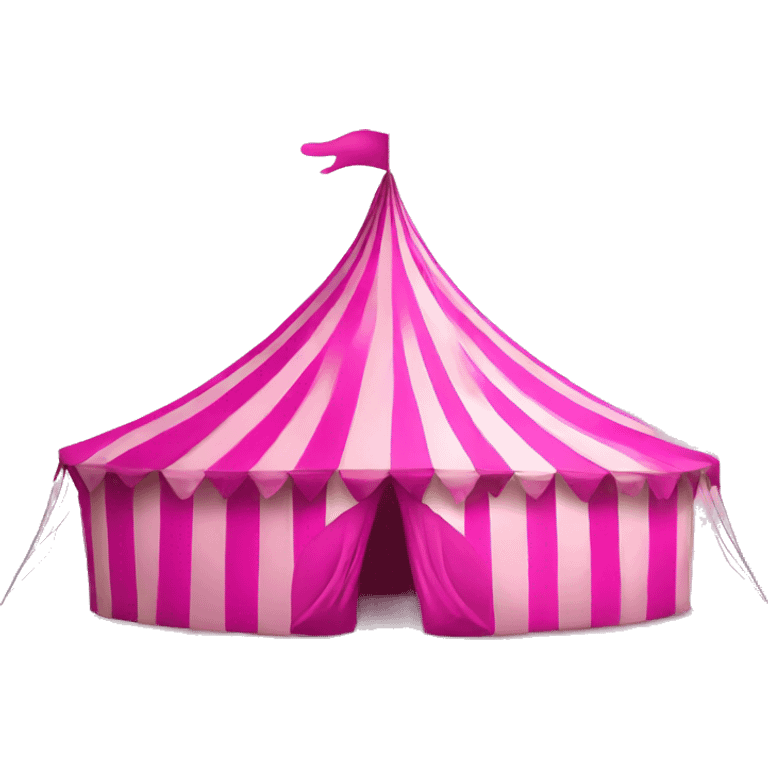 pink carnival tent emoji