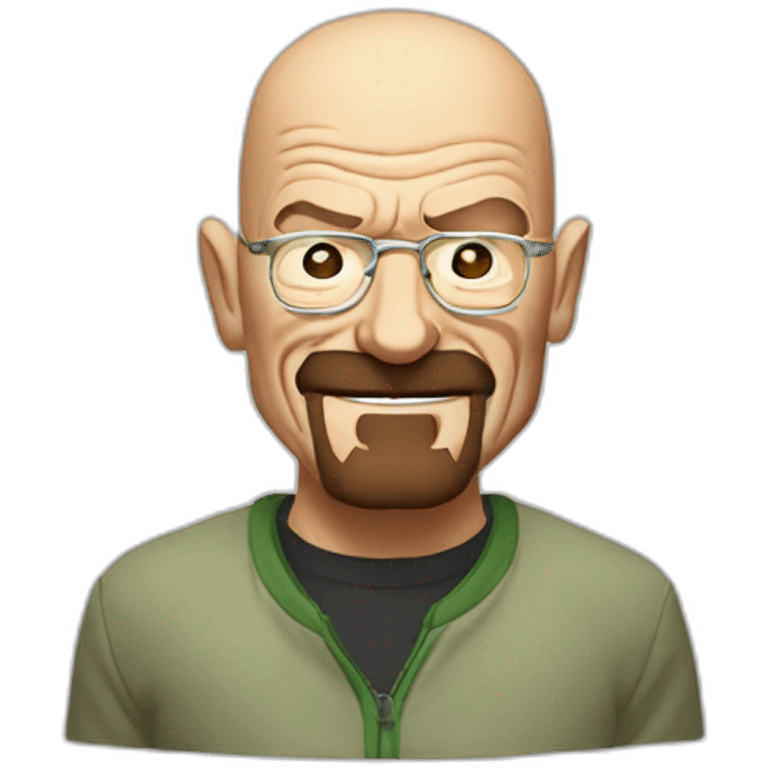 Walter white smiling emoji