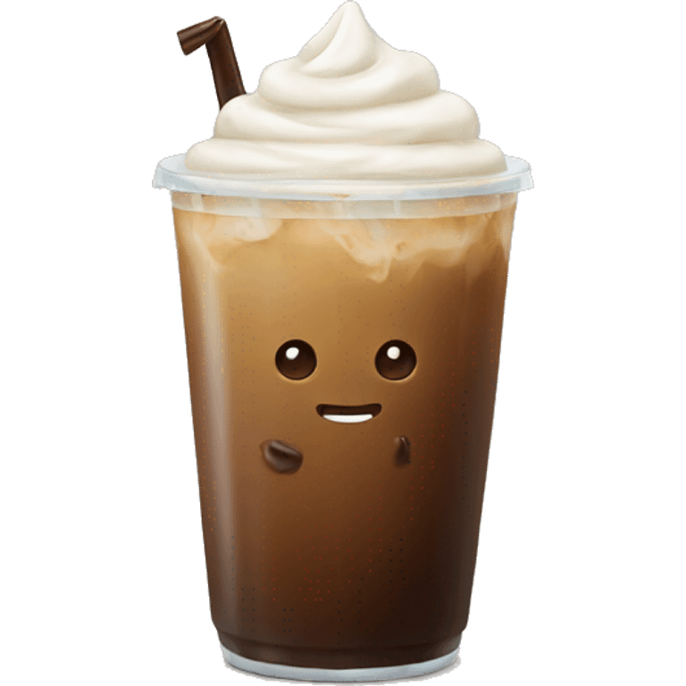 Ice coffee  emoji