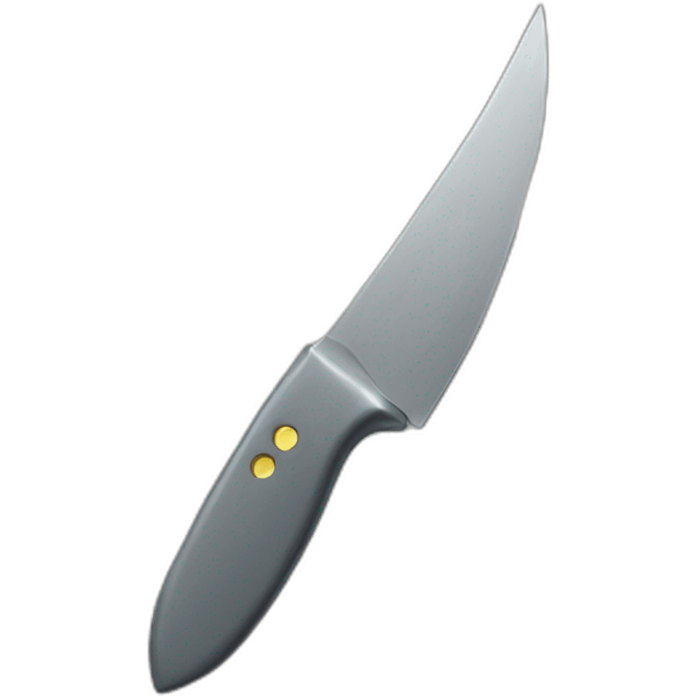 grey cat knife emoji