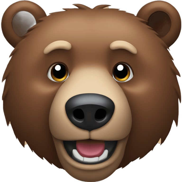 grizzly bear emoji