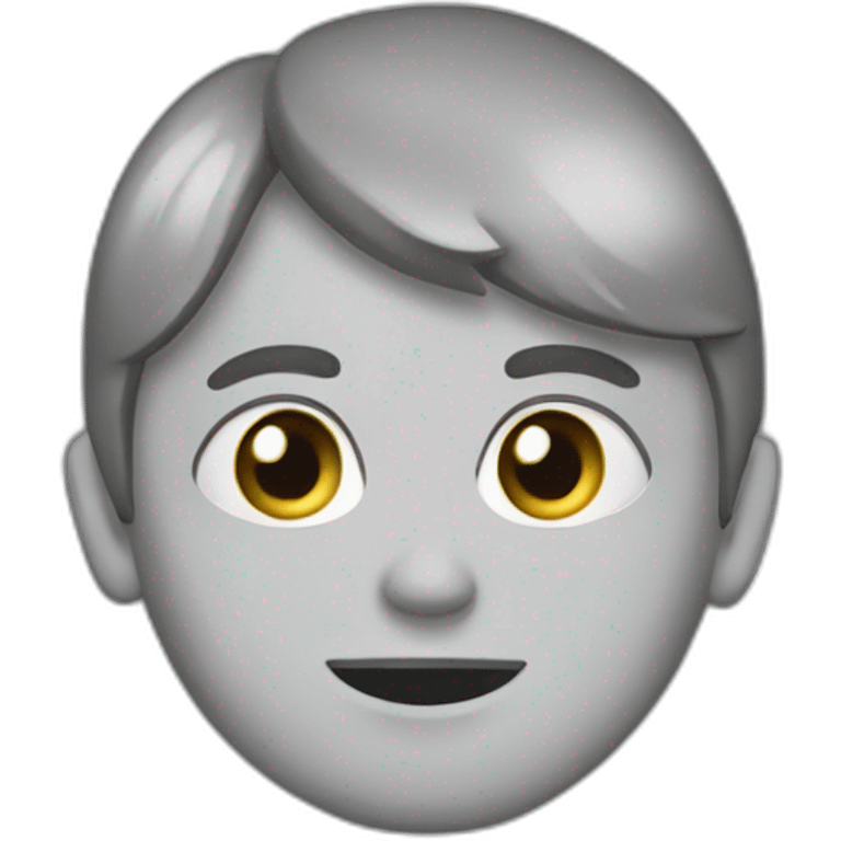 Cœur gris emoji