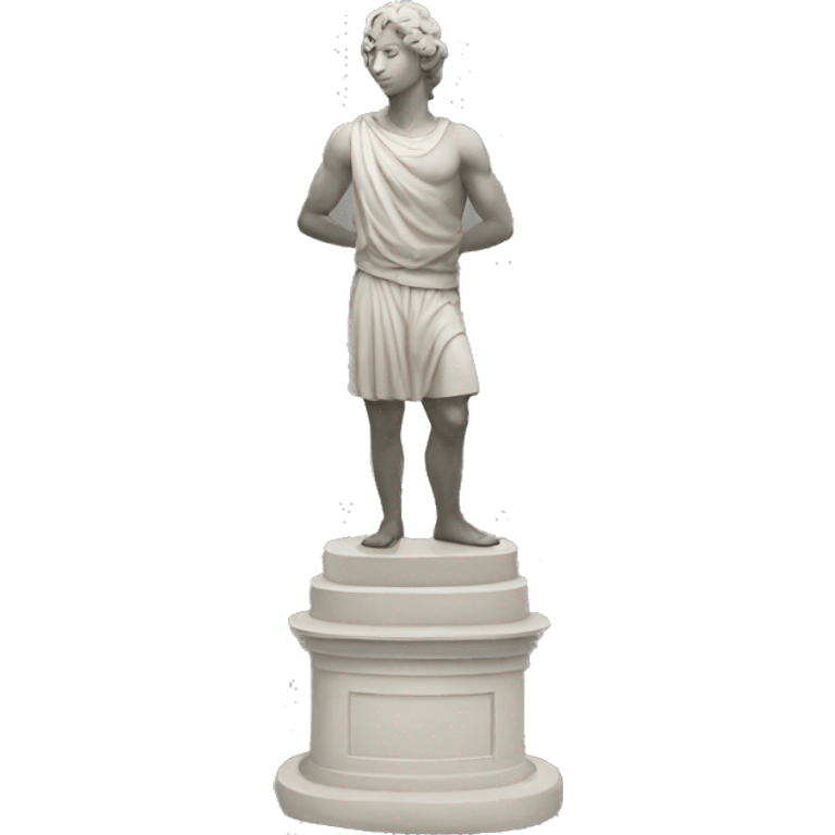 statue stand emoji