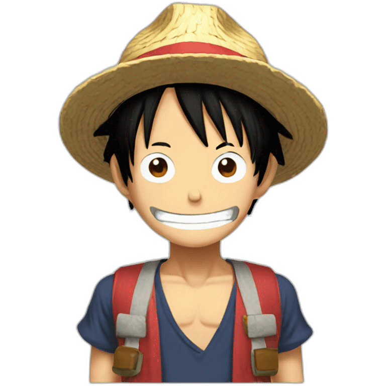 Luffy emoji