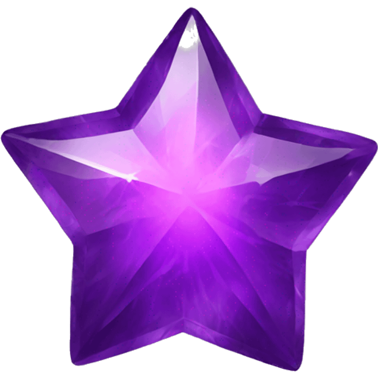 amethyst star gem emoji