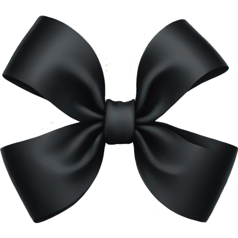 black bow emoji