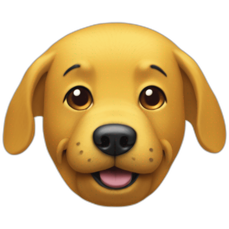 jake the dog from adventure tine emoji