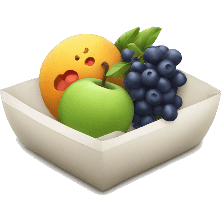 fruits placed together  emoji