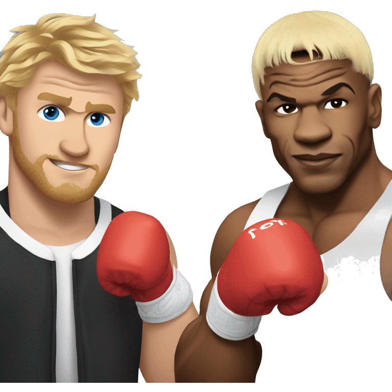 Mike Tyson vs Jake Paul  emoji