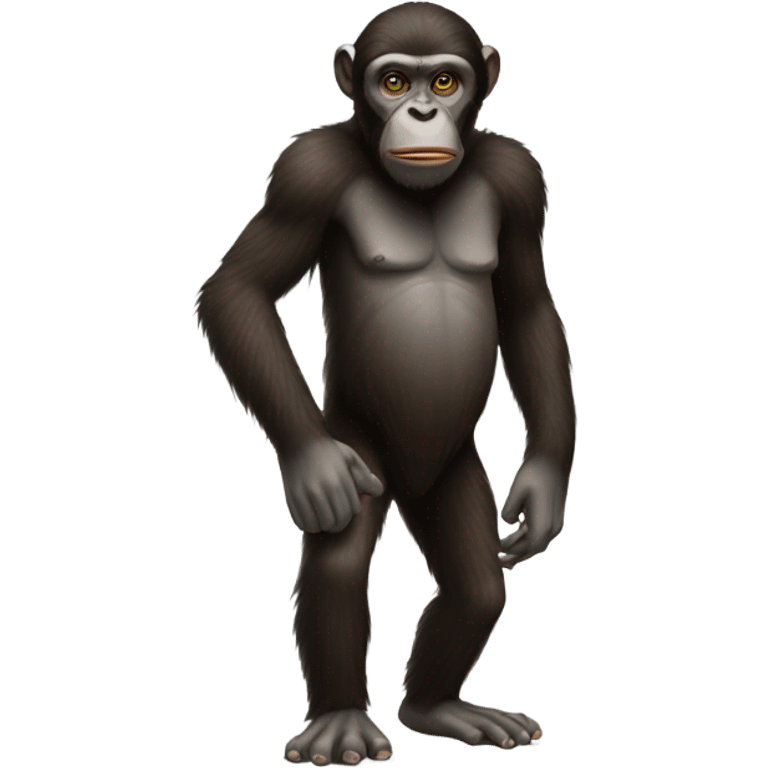 Ape standing  emoji