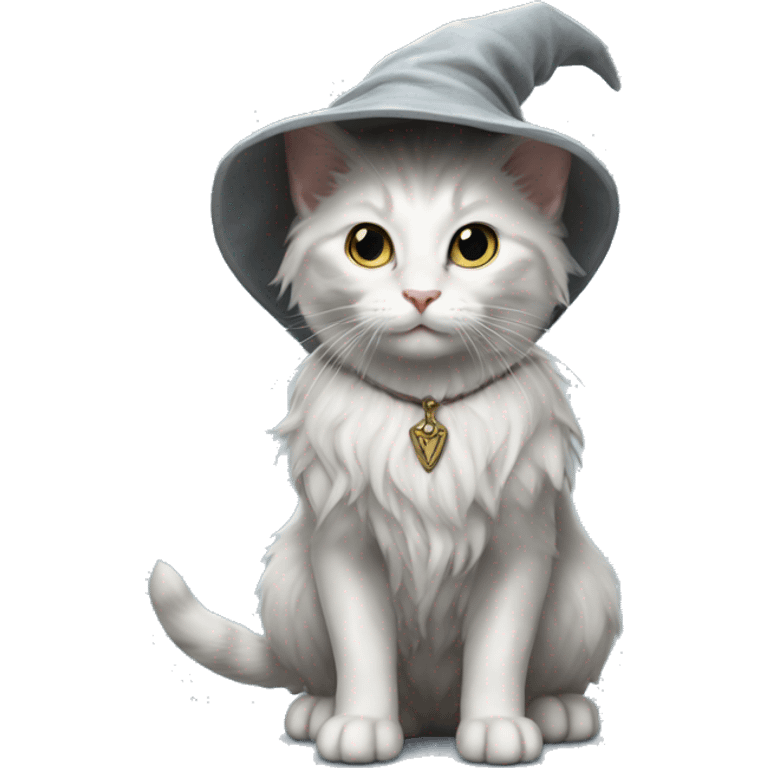 kitten gandalf magic emoji