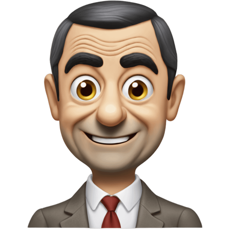 Mr Bean Mr Bean tire la langue emoji