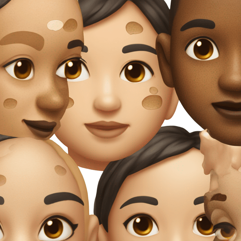 Hyper pigmentation ￼ emoji