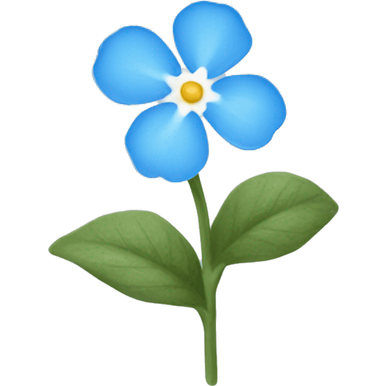 forget-me-not flower emoji