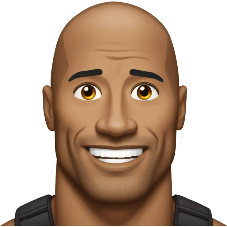 Dwayne johnson emoji