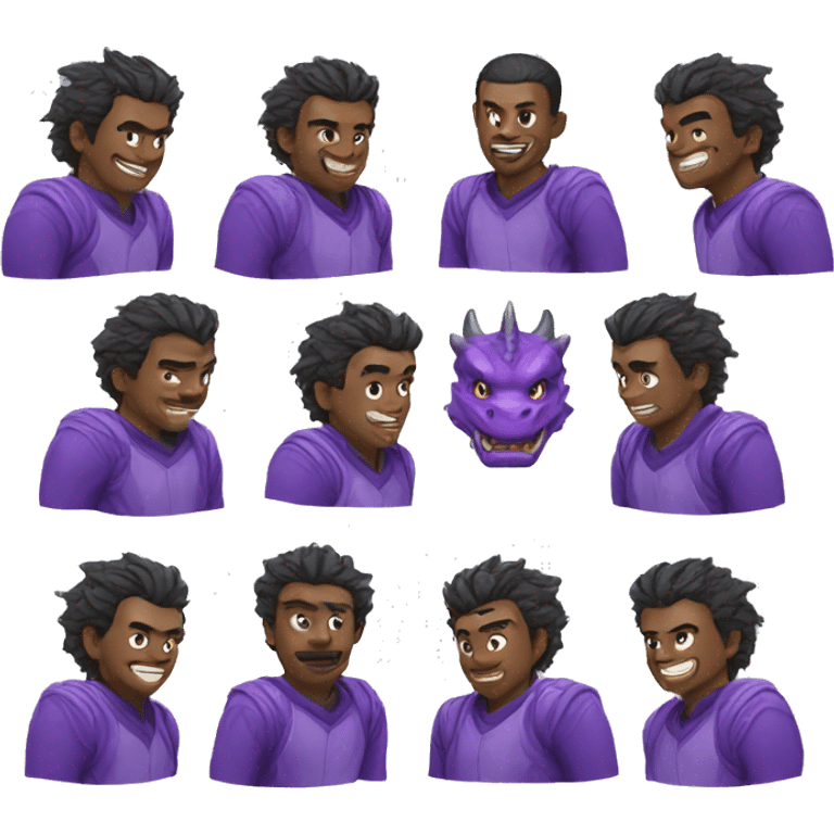 purple dragon team emoji