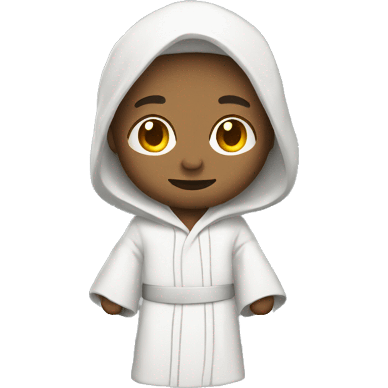 light white robe emoji