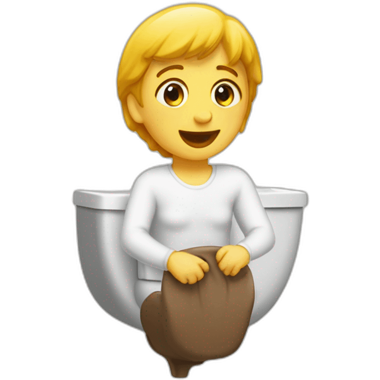 miracle d’aller aux toilettes  emoji