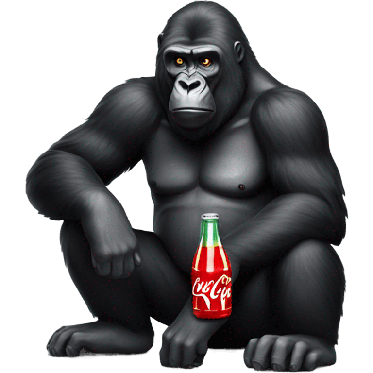 Coca Cola gorilla  emoji