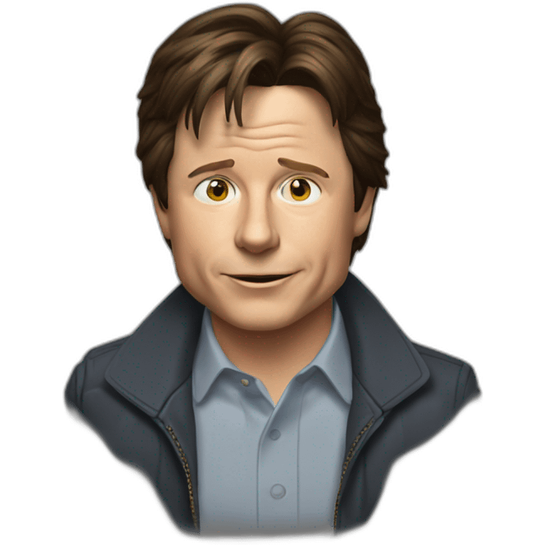 Michael J fox emoji