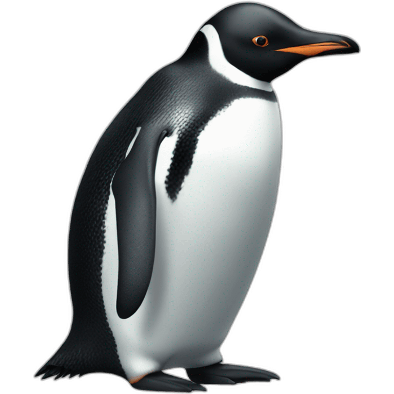 Penguin Dull ping emoji