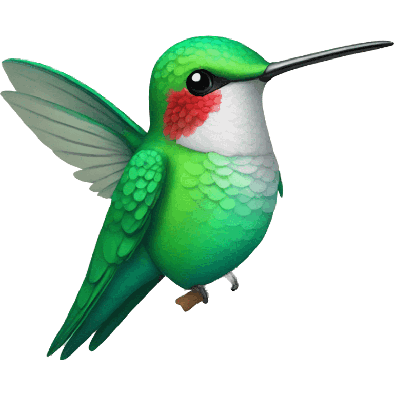 hummingbird cute emoji