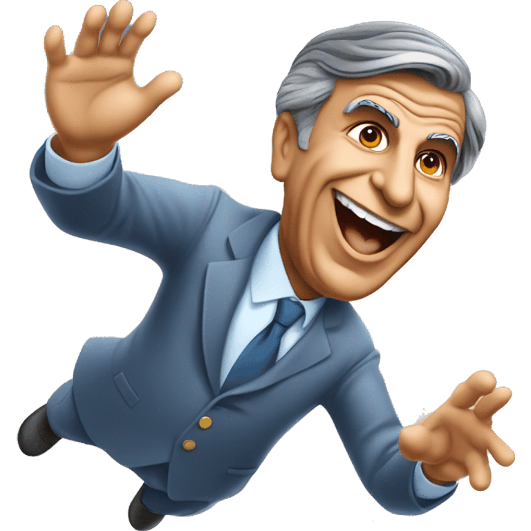 Ratan tata flying in sky emoji