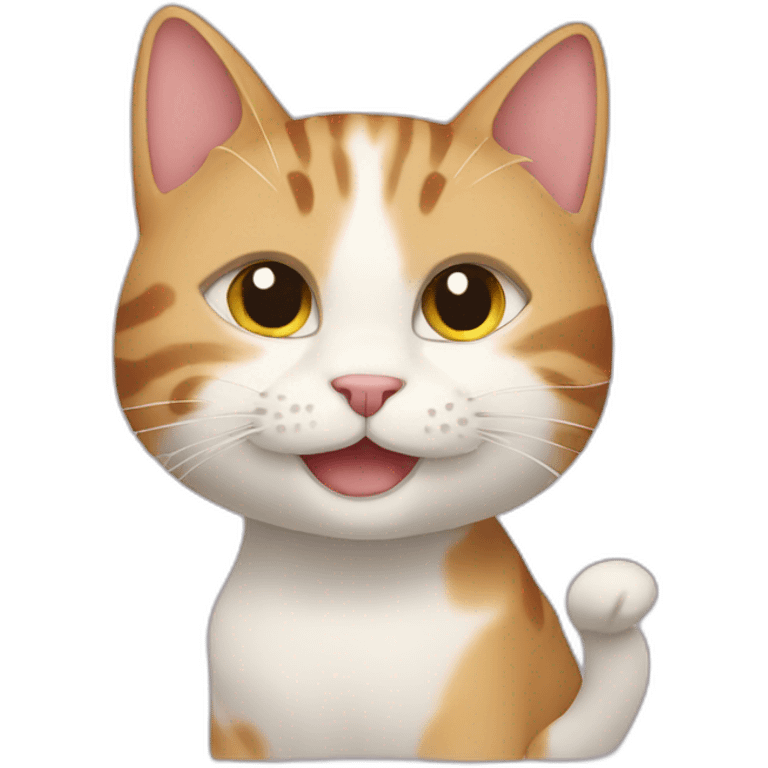 thank you cat emoji