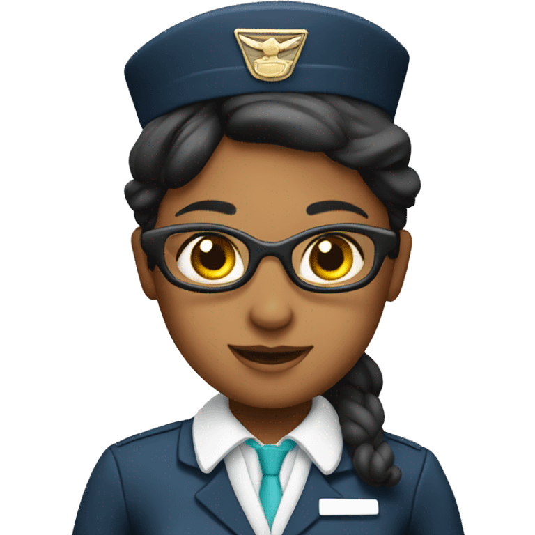 Flight attendant  emoji